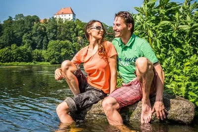 Naturlandschaft in der Nähe der Ferienwohnung