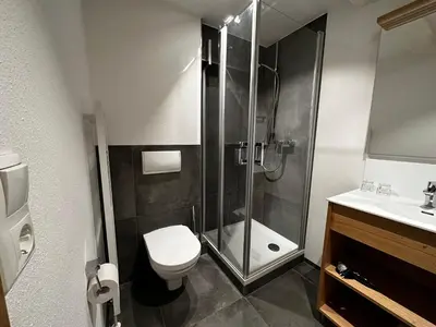 Ein Badezimmer in der Unterkunft Gasthof Goldene Krone