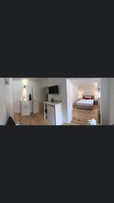 Ein Bett oder Betten in einem Zimmer der Unterkunft Da Matteo