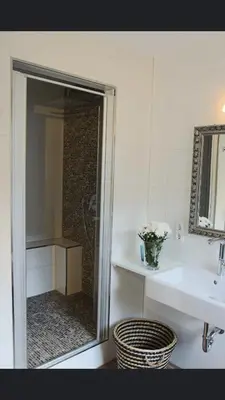 Ein Badezimmer in der Unterkunft Da Matteo