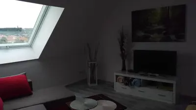 TV/Unterhaltungsangebot in der Unterkunft Ferienwohnung Fusi