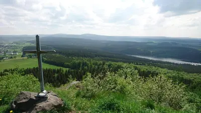 Naturlandschaft in der Nähe der Ferienwohnung