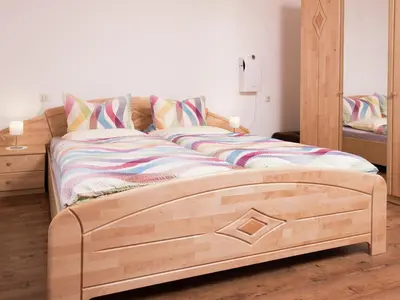 Ein Bett oder Betten in einem Zimmer der Unterkunft Cozy Ski Base with Garden