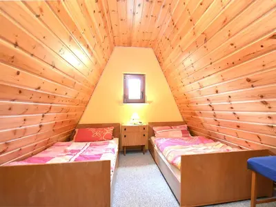 Ein Bett oder Betten in einem Zimmer der Unterkunft Mountain Hideaway in Wildenthal