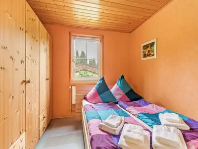 Ein Bett oder Betten in einem Zimmer der Unterkunft Peaceful Stay in Jägersgrün