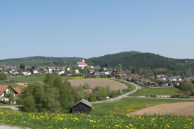 Naturlandschaft in der Nähe des Ferienhauses