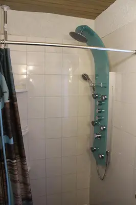 Ein Badezimmer in der Unterkunft Zum-Seehörnchen Haus Fuchs
