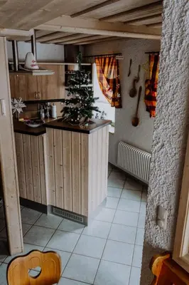 Küche/Küchenzeile in der Unterkunft Ferienhaus Schreinert-Zart