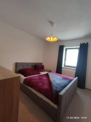 Ein Bett oder Betten in einem Zimmer der Unterkunft Ferienhaus Schreinert-Zart