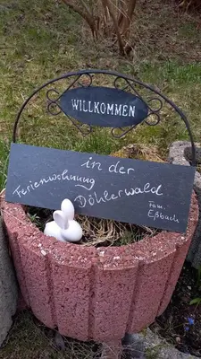 Grundriss der Unterkunft Ferienwohnung Döhlerwald