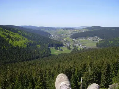 Naturlandschaft in der Nähe der Ferienwohnung