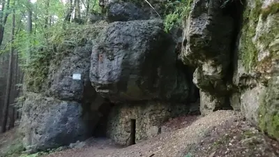 Naturlandschaft in der Nähe des Ferienhauses