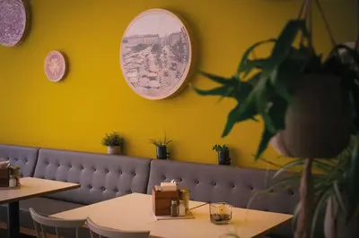 Ein Sitzbereich in der Unterkunft Vienna House Easy by Wyndham Amberg