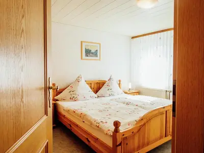 Ein Bett oder Betten in einem Zimmer der Unterkunft Ferienhaus in Plankenfels