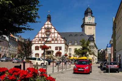 Das Gebäude in dem sich das Hotel befindet