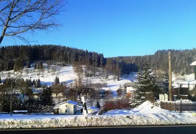 Ferienhotel Zwotatal im Winter