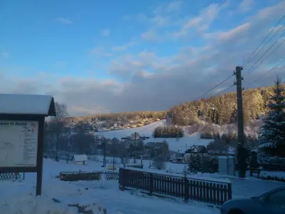 Ferienhotel Zwotatal im Winter