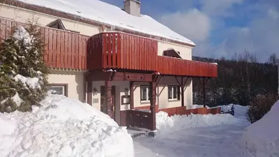 Ferienhotel Zwotatal im Winter