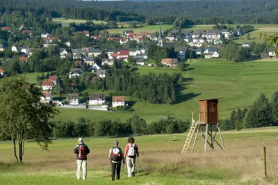 Naturlandschaft in der Nähe der Pension