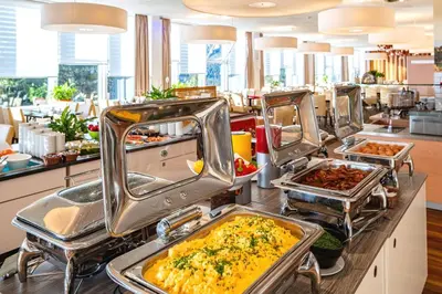 Essen im Hotel oder in der Nähe