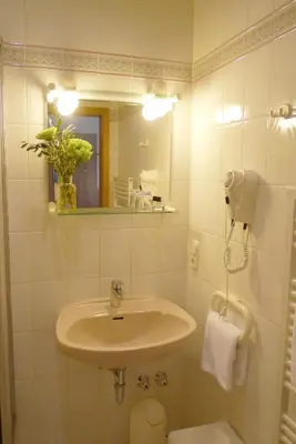 Ein Badezimmer in der Unterkunft Hotel Grader