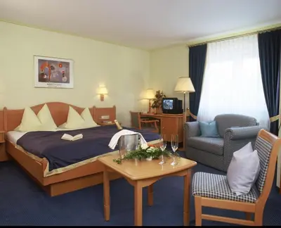 TV/Unterhaltungsangebot in der Unterkunft Hotel Gasthof Am Forsthof
