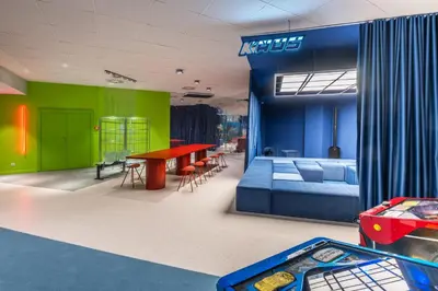 Ein Bett oder Betten in einem Zimmer der Unterkunft IFA Schöneck Hotel & Ferienpark