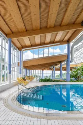 Der Swimmingpool an oder in der Nähe von IFA Schöneck Hotel & Ferienpark