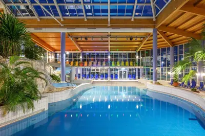Der Swimmingpool an oder in der Nähe von IFA Schöneck Hotel & Ferienpark