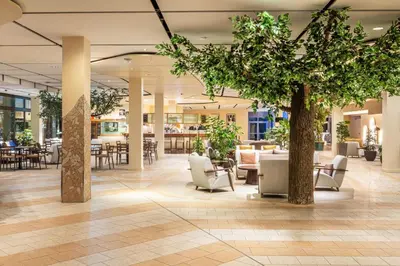 Ein Restaurant oder anderes Speiselokal in der Unterkunft IFA Schöneck Hotel & Ferienpark