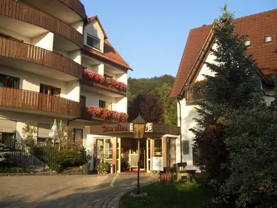 Das Gebäude in dem sich das Hotel befindet