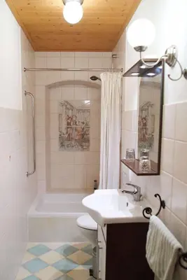 Ein Badezimmer in der Unterkunft Ferienpension Posthof