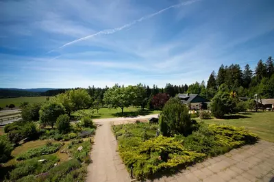 Naturlandschaft in der Nähe des Hotels