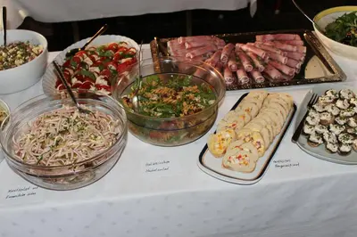 Essen im Hotel oder in der Nähe