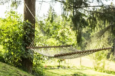 Ein Garten an der Unterkunft Landhaus Haid