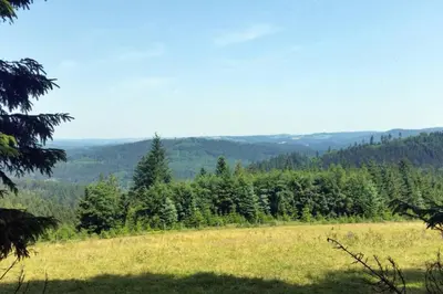 Naturlandschaft in der Nähe des Ferienhauses