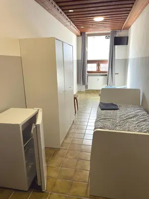Küche/Küchenzeile in der Unterkunft Monteurunterkunft Königstein