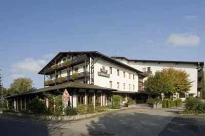 Das Gebäude in dem sich das Hotel befindet