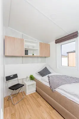 Ein Bett oder Betten in einem Zimmer der Unterkunft Fidelios Appartements