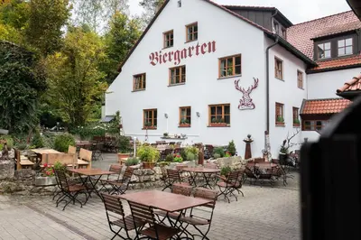 Das Gebäude in dem sich das Hotel befindet