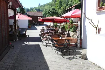 Das Gebäude in dem sich das Hotel befindet