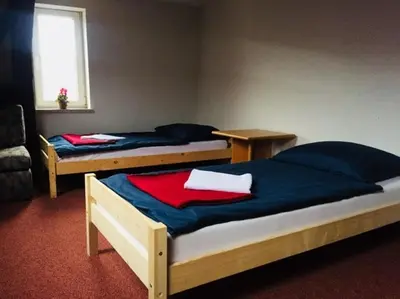 Ein Bett oder Betten in einem Zimmer der Unterkunft Firmen-Apartments Boulevard