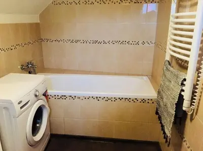 Ein Badezimmer in der Unterkunft Firmen-Apartments Boulevard