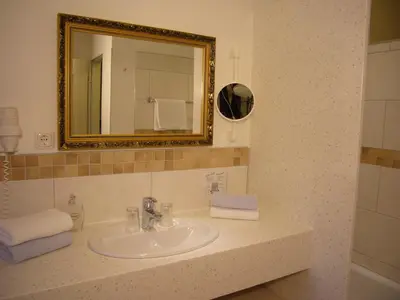 Ein Badezimmer in der Unterkunft Klassik Hotel am Tor - 3 Sterne Superior direkt am Unteren Tor