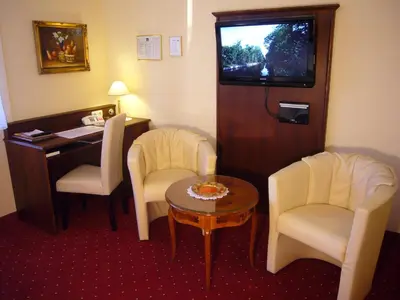TV/Unterhaltungsangebot in der Unterkunft Klassik Hotel am Tor - 3 Sterne Superior direkt am Unteren Tor
