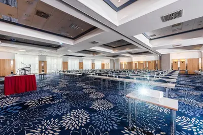 Der Geschäftsbereich oder Konferenzraum in der Unterkunft ARVENA Kongress Hotel - Hotel in der Wagnerstadt