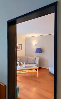 Ein Sitzbereich in der Unterkunft ARVENA Kongress Hotel - Hotel in der Wagnerstadt