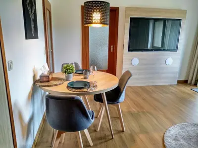 TV/Unterhaltungsangebot in der Unterkunft Ferienwohnung Fichtelzauber