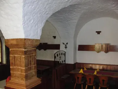Ein Restaurant oder anderes Speiselokal in der Unterkunft Hotel Angerer