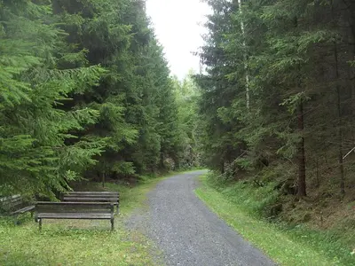 Naturlandschaft in der Nähe des Hotels